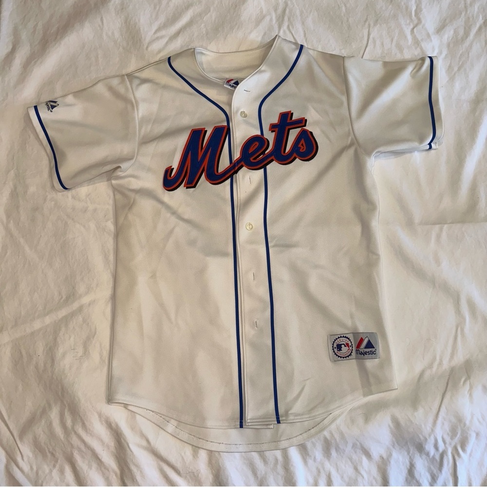 Majestic New York Mets Billy Wagner #13 MLB Jersey